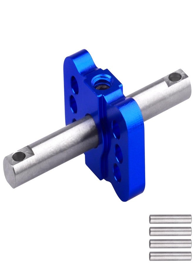 Hobbyfire Aluminum Differential Locker Spool Diff Case Parts for 1/10 Traxxas Slash 2WD Rustler Stampede VXL Bandit Cars Trucks (Navy Blue) - Image 1